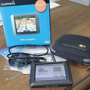 Garmin Black GPS Navigation System with LCD Display